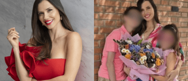 Maju Mantilla Maju Mantilla y su estilo denim cargo brillan en tarde deportiva con su hijo