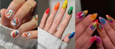 Uñas Pride 2025: Diseños para este junio Uñas Pride 2025: Diseños con glitter, arte y orgullo que conquistan este junio