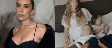 Ale Venturo y sus hijas Ale Venturo y sus hijas roban miradas con outfits en juego llenos de estilo felino