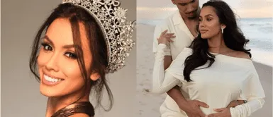 Camila Escribens, ex Miss Perú, anuncia embarazo Camila Escribens, ex Miss Perú, revela embarazo en medio de un look invernal de pelos