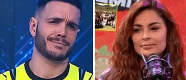 La modelo y el chico reality sorprende con este fuerte mensaje. Mario Irivarren pierde los papeles en vivo con Laura Spoya durante el Celebrity Combat: “Tú cállate”