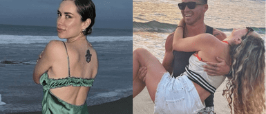 Ale Venturo reaparece junto a Rodrigo Cuba Ale Venturo reaparece junto a Rodrigo Cuba e hija con look athleisure top