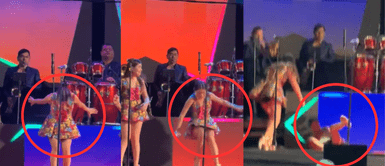 ¡Terrible momento! Briela Cirilo sufre aparatosa caída en pleno show de Corazón Serrano ¡Terrible momento! Briela Cirilo sufre aparatosa caída en pleno show de Corazón Serrano