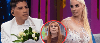 Magaly arremete tras ver a John Kelvin en pantalla: “¿Porque se viste de blanco debemos creerle que es un angelito?” Magaly arremete contra John Kelvin tras aparición en TV: “¿Porque se viste de blanco debemos creerle que es un angelito?”