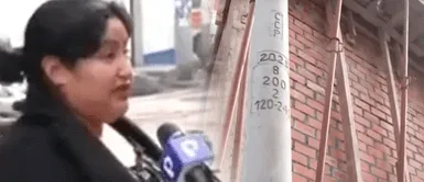 Vecino del Rímac edifica vivienda con un poste dentro: cables caídos ponen en riesgo a peatones y vehículos Vecino del Rímac construye su casa con un poste dentro y pone en riesgo a peatones: cables cuelgan sobre la pista