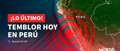 Temblor en Perú hoy, 25 de junio Temblor en Perú hoy, 25 de junio: horario y epicentro del último sismo, según IGP