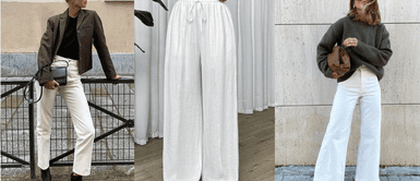 5 errores fatales con pantalones blancos 5 errores fatales con pantalones blancos que hacen ver tu look desaliñado