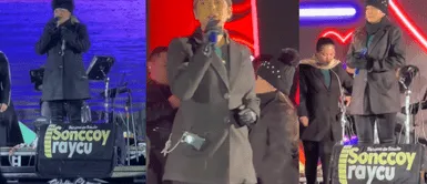 Integrantes de Corazón Serrano lucen peculiar vestimenta en concierto de Juliaca Integrantes de Corazón Serrano lucen peculiar vestimenta en concierto en Juliaca y fans reaccionan: "¿Acaso estamos de luto?"