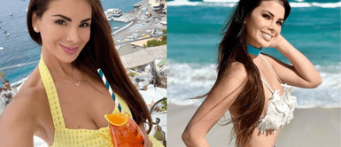 Sully Saenz Sully Saenz causa sensación en bikini 3D y bolso Dior de 12 mil soles en España