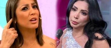 Karla Tarazona no suele meterse, pero no pudo con su genio. Karla Tarazona lanza dura advertencia hacia Pamela Franco tras críticas hacia Christian Domínguez: “Si me buscan, me encuentran”