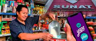 Sunat fiscaliza pagos por Yape o Plin de pequeños negocios Sunat pondrá la lupa a pequeños negocios que usen Yape y Plin: este es el monto clave
