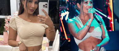 Pamela López sorprende en Chimbote como animadora Pamela López causa sensación en Chimbote como animadora con look deslumbrante