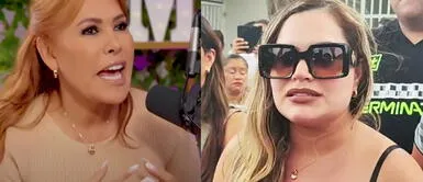Lesly Águila contesta FUERTE los ataques de Magaly contra Corazón Serrano Lesly Águila no calla ante a los ataques de Magaly contra Corazón Serrano con duro mensaje