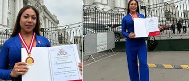 Congreso de la República CONDECORA a Dayanita tras escándalo de vender contenido íntimo Congreso de la República condecora a Dayanita tras escándalo de vender contenido íntimo