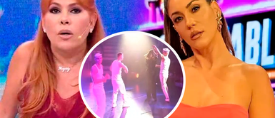 Magaly Medina contra Tilsa Lozano por caso Korina Magaly enfrenta a Tilsa Lozano por minimizar acoso a Korina Rivadeneira: "Como si un loquito hablara"