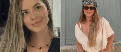 Brunella Horna y accesorio de lujo Brunella Horna disfruta el lujo en Positano y luce un bolso exclusivo valorizado en 10 mil soles