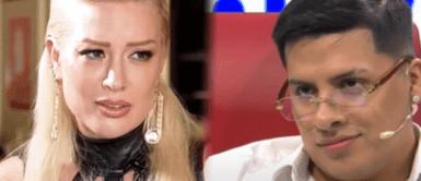 Leslie Shaw explota contra Chechito ¡Le cantó sus verdades! Leslie Shaw pone en su sitio a Chechito por insinuar affaire, aunque ella tiene novio