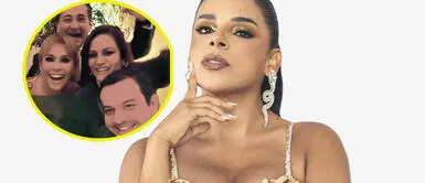Giuliana Rengifo molesta con el padre de su hija menor. Giuliana Rengifo rompe lazos con el padre de su hija menor tras foto con Magaly Medina: “Me he sentido traicionada”