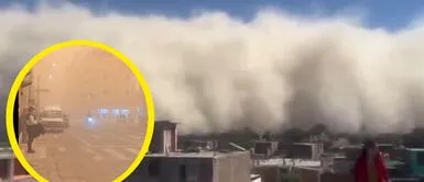 ¡URGENTE! Peligrosa TORMENTA de Arena sacude el sur del país y genera pánico ¡URGENTE! Peligrosa tormenta de Arena sacude el sur del país y genera pánico