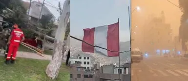 Vientos huracanados golpean Lima tras TORMENTA de arena: ráfagas inusuales remecen La Molina, Comas y SJL Vientos huracanados golpean Lima tras TORMENTA de arena: ráfagas inusuales remecen La Molina, Comas, S.J.L. y más
