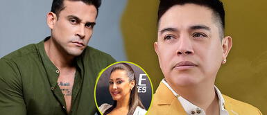 Christian Domínguez no se queda callado. Christian Domínguez enfrenta a Leonard León y defiende a Karla Tarazona: “Si le falta el respeto, no dudaré en enseñarle a ser hombre”