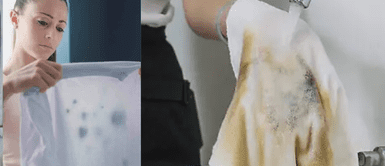 Truco para eliminar las manchas de los manteles Ni vinagre ni bicarbonato: el TRUCO DEFINITIVO que elimina la grasa de manteles al instante