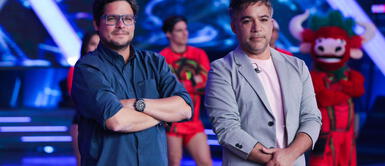 El emotivo reencuentro entre Gian Piero y Renzo fue marcado por un fuerte abrazo en el set de Esto es Guerra. ¡Sorpresa para todos! Gian Piero Díaz y Renzo Schuller nuevamente juntos en Esto es Guerra