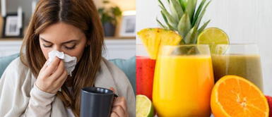 Jugo para combatir la gripe ¡Adiós a la gripe! El jugo milagroso que fortalece tus defensas y te protege de resfríos todo el año