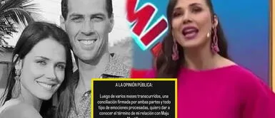 Maju Mantilla habló sobre su supuesta infidelidad. Maju Mantilla ACLARÓ rumores de INFIDELIDAD luego de su separación con Gustavo Salcedo: "Que se dejen de..."