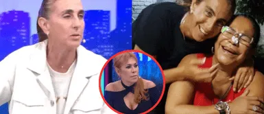 Natalia Málaga y Eva Ayllón Natalia Málaga descarta relación sentimental con Eva Ayllón: “No es mi pareja. Les encanta el morbo y la cochinada”