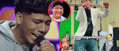 Peruano viral por cantar Disjockey Peruano se vuelve viral al soltar gallos con canción de La Bella Luz y canta con la orquesta; Jorge Luna en shock