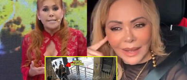 Magaly Medina se sintió estafada por Gisela. Magaly Medina expone a Gisela y muestra imágenes ingresando a América Tv: "Nos engañó a todos"