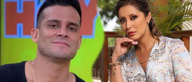 Karla Tarazona cuadró a Domínguez. Christian Domínguez y Karla Tarazona discuten EN VIVO por Gisela tras polémica con América TV: “No te va a llamar”