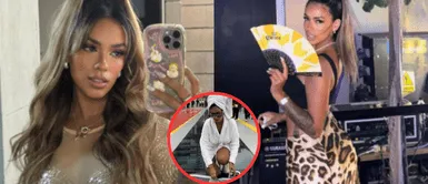 Shirley Arica Shirley Arica cautiva las calles de Miraflores con un impactante vestido ‘medusa’ estilo naked dress