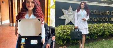 Génesis Tapia celebró con su familia un nuevo logro profesional. Génesis Tapia celebra su COLEGIATURA como abogada en emotiva ceremonia y se lo dedica a sus hijas: “Emociones inolvidables”