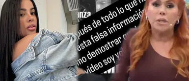 Angye Zapata arremetió contra Magaly Medina. Angye Zapata mandó POTENTE advertencia a Magaly Medina antes de publicar ampay de Ángela Campos: “Falsa…”