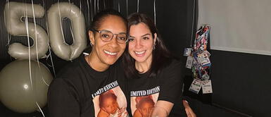 Leyla Chihuán llegó a los 50 y la pasó fenomenal. Leyla Chihuán recibe tremenda sorpresa de su joven pareja por su cumpleaños 50