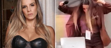 Alejandra Baigorria sufre accidente Alejandra Baigorria sufre fuerte accidente con pizarra en exposición: “Sus malas vibras”