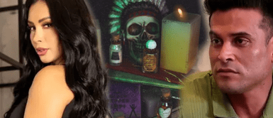 Pamela Franco protagoniza otra polémica Pamela Franco le estaría haciendo brujería a Christian Domínguez y vidente lo advierte: "Cuidado con..."