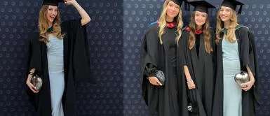 Gaia Meier dejó en claro que no pretende seguir la carrera de actuación como sus padres. Hija de Christian Meier y Marisol Aguirre brilla en Londres tras graduarse de importante escuela