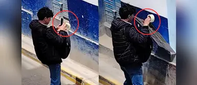Peruano causa revuelo al pegar un afiche y quitarlo segundos después: “¿Solo era para la foto?” Peruano causa revuelo al pegar un afiche y quitarlo segundos después: “¿Solo era para la foto?”