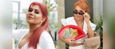 Magaly Medina Magaly Medina rompe esquemas y sorprende con mini vestido vibrante a sus 62 años