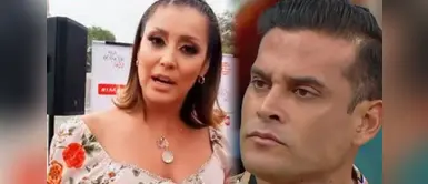 Karla Tarazona se sorprende al escuchar advertencia sobre Christian Domínguez Karla Tarazona reacciona al ser advertida por médium sobre Christian Domínguez: "Va a venir una tentación"