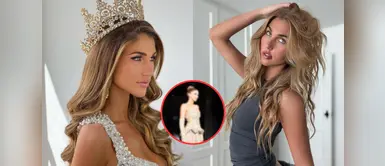 Alessia Rovegno en NYFW 2025 Alessia Rovegno abre el desfile en NYFW con un opulento vestido de Giannina Azar y deslumbra en la pasarela