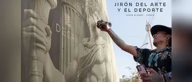 La fecha de inauguración será el miércoles 1 de octubre. Inauguran el Pasaje Del Arte Y El Deporte con mural de más de 300 m2