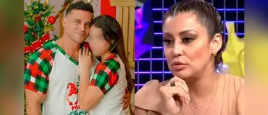 Karla Tarazona y Christian Domínguez Hija de Christian Domínguez minimiza vínculo con Karla Tarazona: “Es la mamá de mi hermano, nada más”