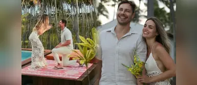 Carol Reali se casa con André Bankoff Carol Reali 'Cachaza' vive su cuento de hadas y se compromete con André Bankoff: “Quiero caminar contigo para siempre"