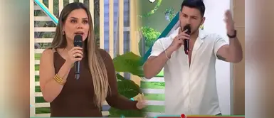 Andrea San Martín y Jean Paul Santa María se enfrentan Andrea San Martín arremete en vivo contra Jean Paul Santa María por burlas: "He venido a trabajar a diferencia tuya"