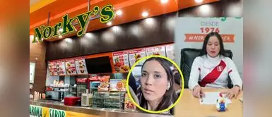 Norkys desmintió que la joven haya sido imagen de su cadena de pollería. Norkys comparte comunicado luego de ser relacionado con integrante de podcast deportiva por sus comentarios racistas: "Inaceptable"