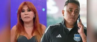 La 'Urraca' no dudó en criticar nuevamente al futbolista. Magaly Medina arremete contra Christian Cueva por regresar a Perú: ¿Quiénes son los tontos que le creen?